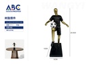 Escultura decorativa futbolista 1, 13*25.5*13cm