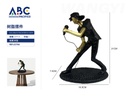 Escultura decorativa músico 3, 16.5*21*7.5cm