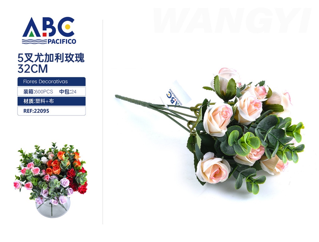 Flores artificiales decorativas