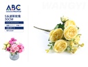 Flores artificiales decorativas