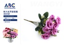 Flores artificiales decorativas