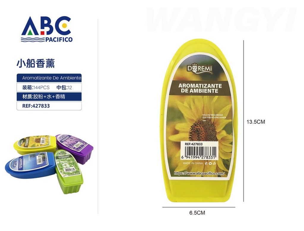 Aromatizante de ambiente, bálsamo sólido