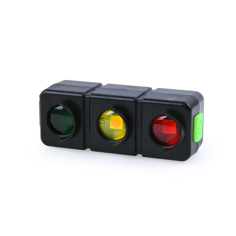 Luz trasera para bicicleta, 3 colores