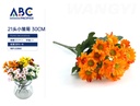 Flores artificiales decorativas