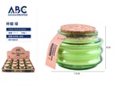 [06019] Vela perfumada color verde