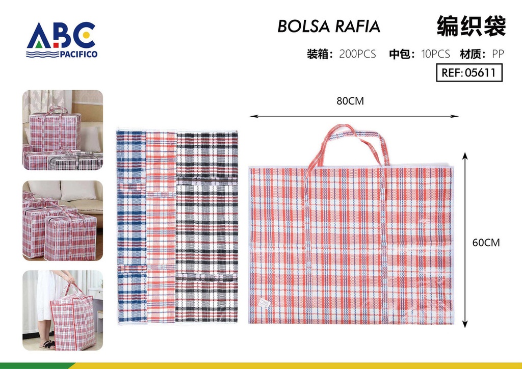 Bolsa de rafia