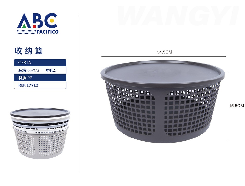 Cesta para almacenamiento 34.5*15.5cm