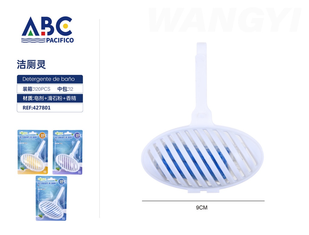 Detergente para baño 9cm