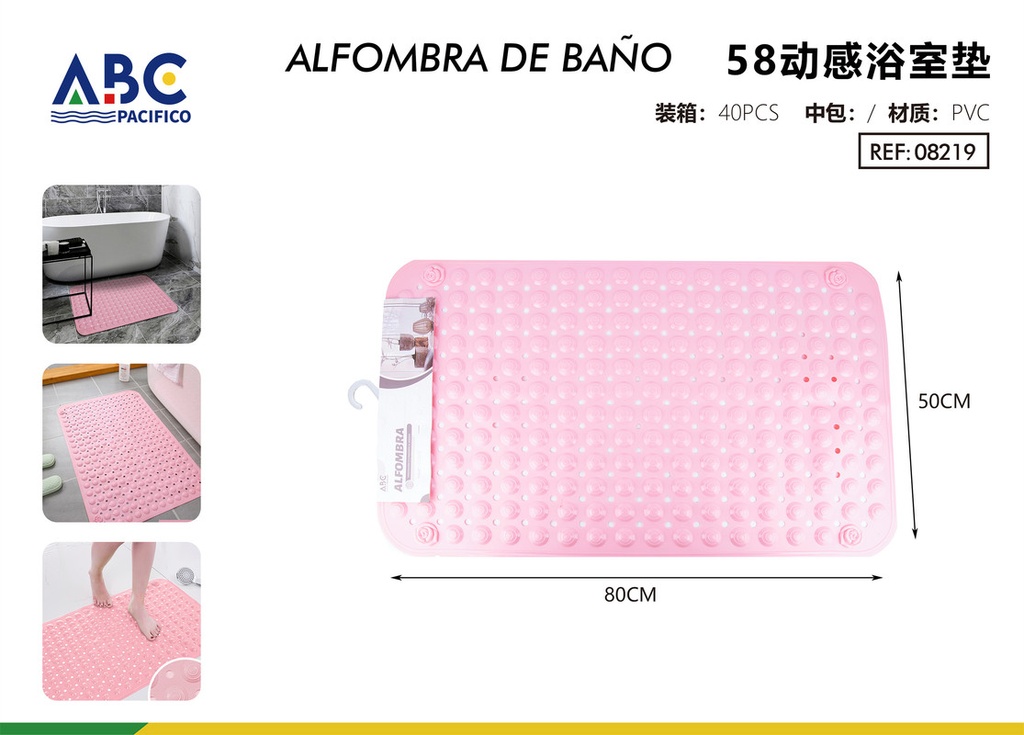 Tapete de baño dinámica 50 * 80 cm
