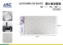 Tapete de baño Love Nest blanco 36 * 70 cm