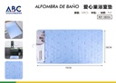 Tapete de baño Love Nest azul 36 * 70 cm