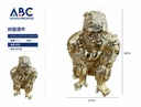 Escultura decorativa gorila, 24*29cm