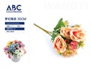 Flores decorativas, Rosa de fatasía, 30cm