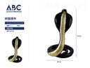 Escultura decorativa cobra, 28*57cm