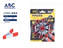 Abrazaderas de metal con resorte 8 piezas