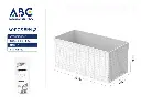 Organizador color blanco, 28*14*13cm