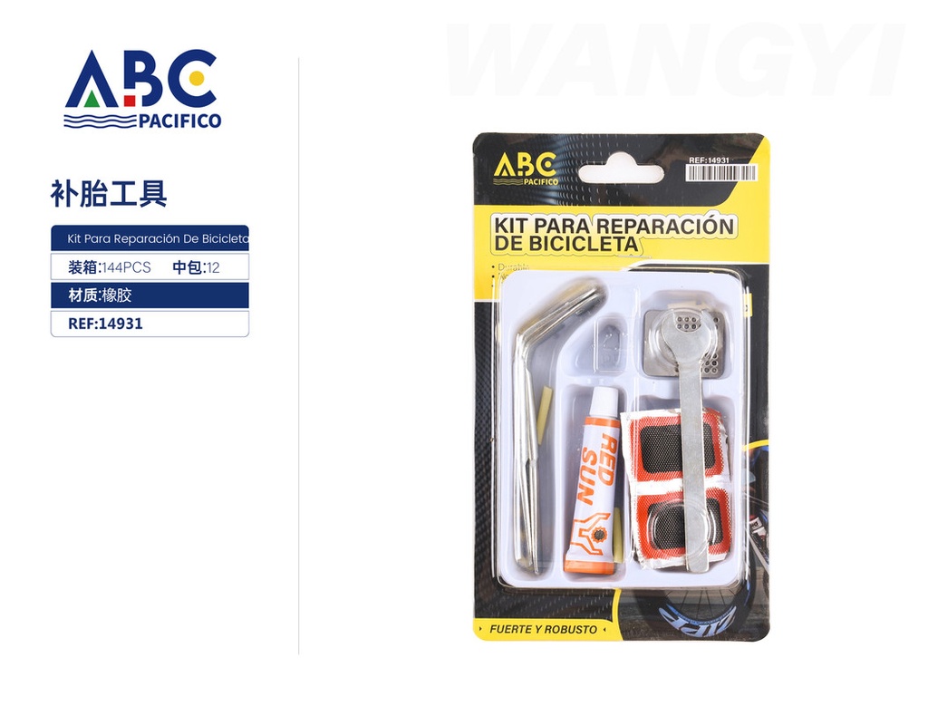 Kit de reparación para bicicleta