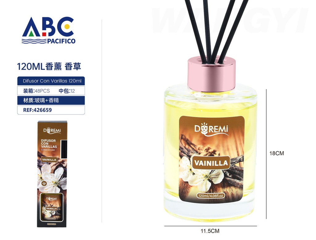 Difusor con varillas 120ml