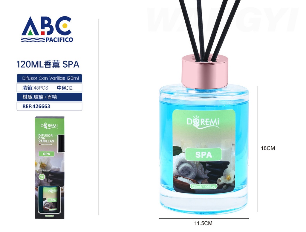 Difusor con varillas 120ml