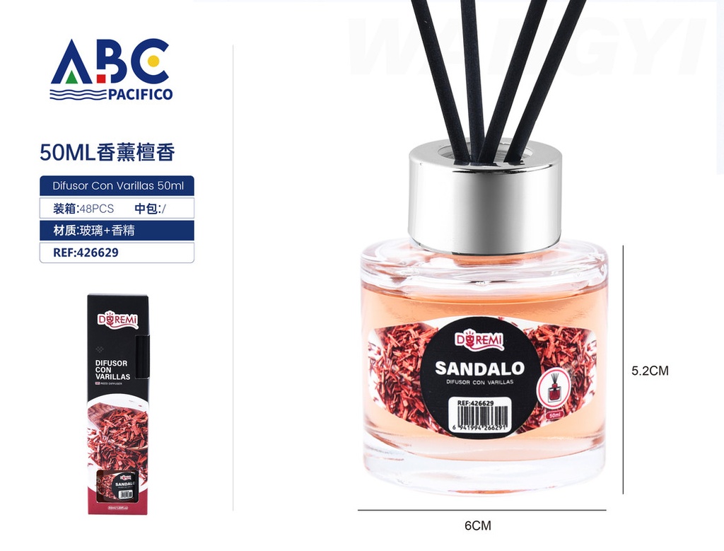 Difusor con varillas 50ml