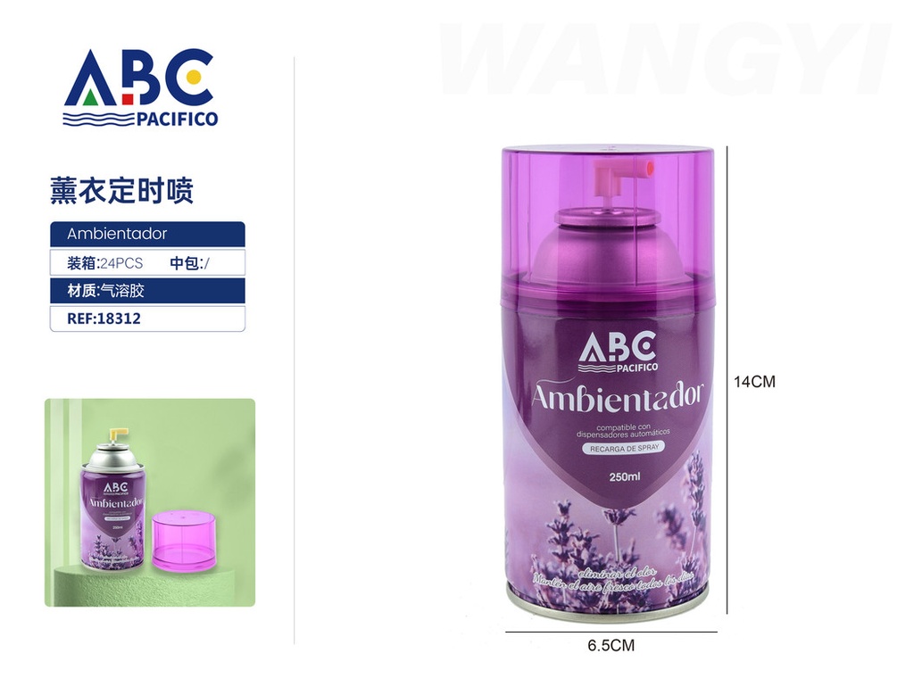 Recarga de spray para ambiente