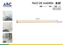 Poste de madera 120cm