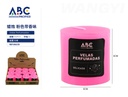 Vela rosa con fragancia