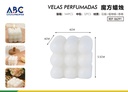 Vela cubo de Rubik de 6*6*5.5cm