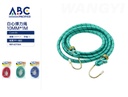 Cuerda elástica con gancho de sujeción, 10mm*1m