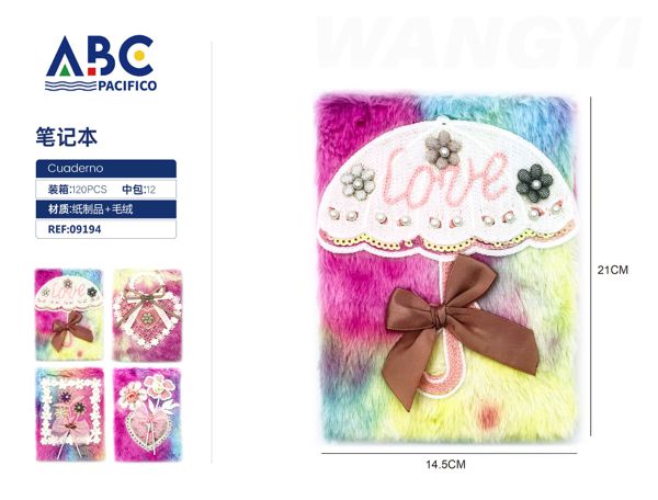 cuaderno, 14.5*21cm