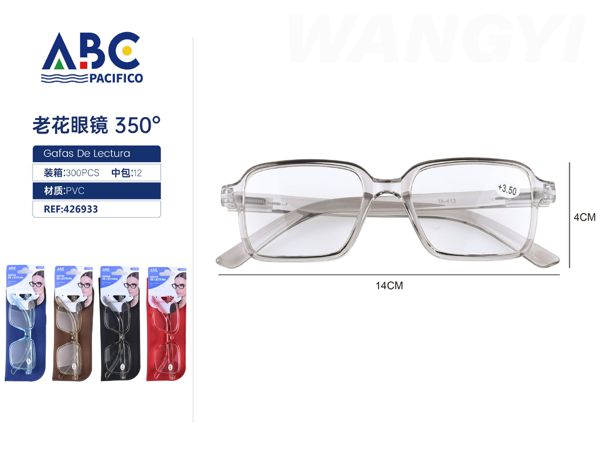 Gafas de lectura 350°