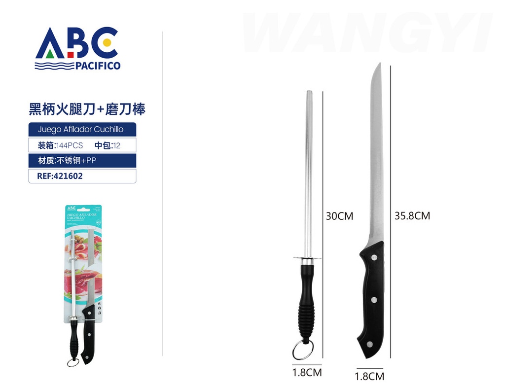 Juego afilador
cuchillo