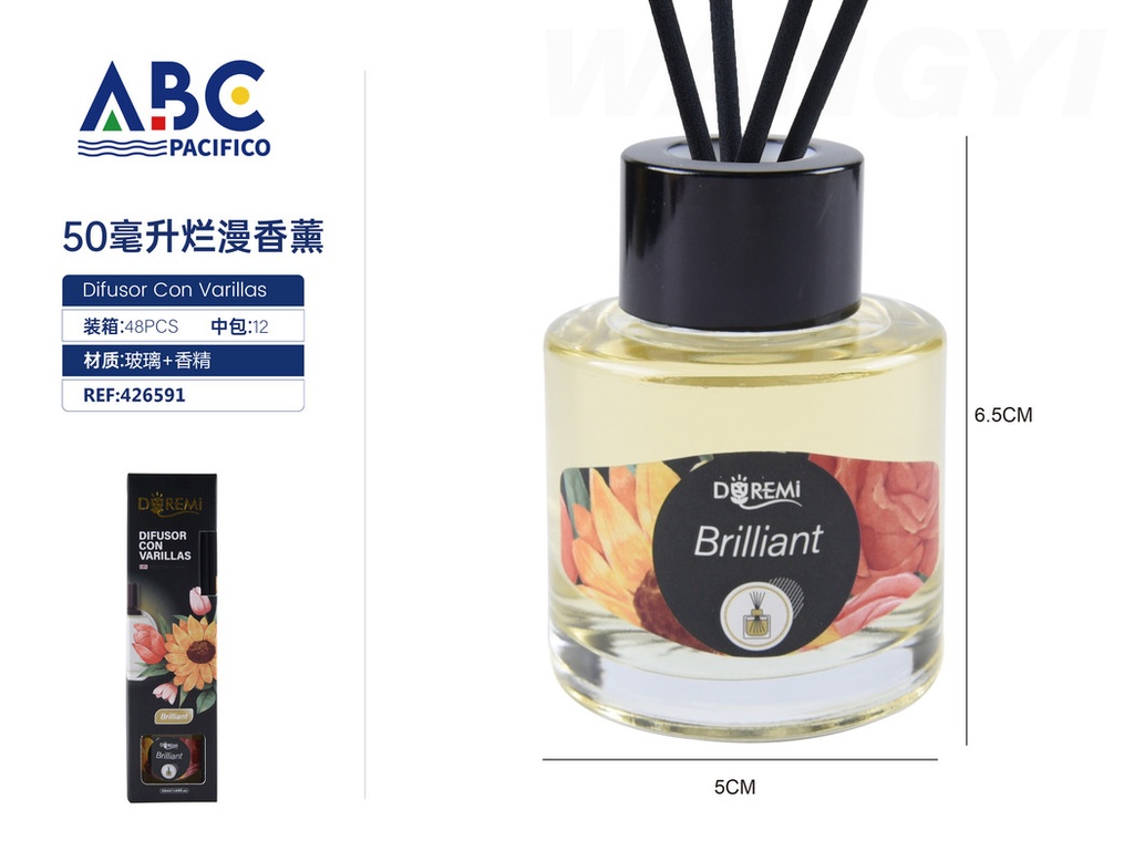 Difusor con varillas 50ml 