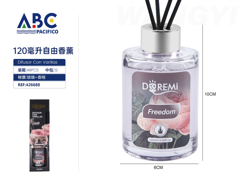 Difusor con varillas 120ml