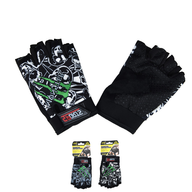 Guantes deportivos para bicicleta, unitalla