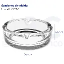 Cenicero de vidrio