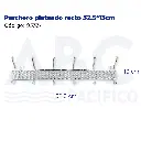 Perchero plateado recto 52.5*13cm