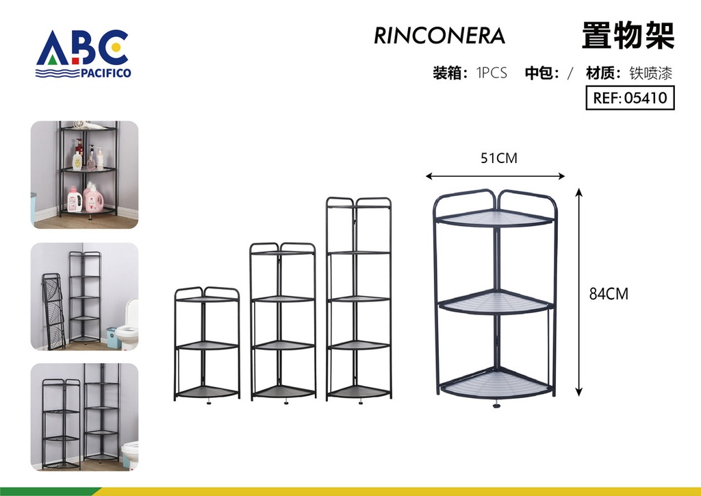 Estante de triángulo de 3 capas 51*84cm