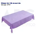 Mantel de hilo nacarado
