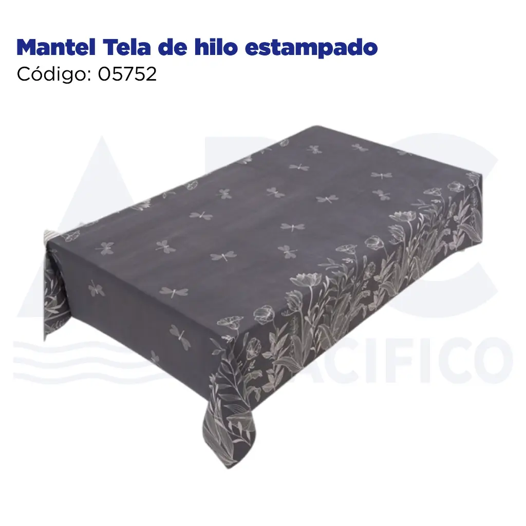 Mantel Tela de hilo estampado