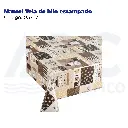 Mantel Tela de hilo estampado