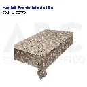 Mantel: Par de tela de hilo