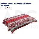 Mantel 7 seda + 40 gramos de tela no tejida