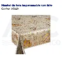 Mantel de tela impermeable con hilo