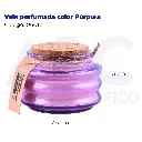 [06017] Vela perfumada color Púrpura