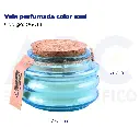 [06018] Vela perfumada color azul