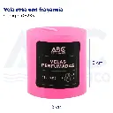 Vela rosa con fragancia