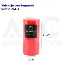 Vela roja con fragancia