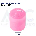 Vela rosa con fragancia