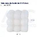 Vela cubo de Rubik de 6*6*5.5cm